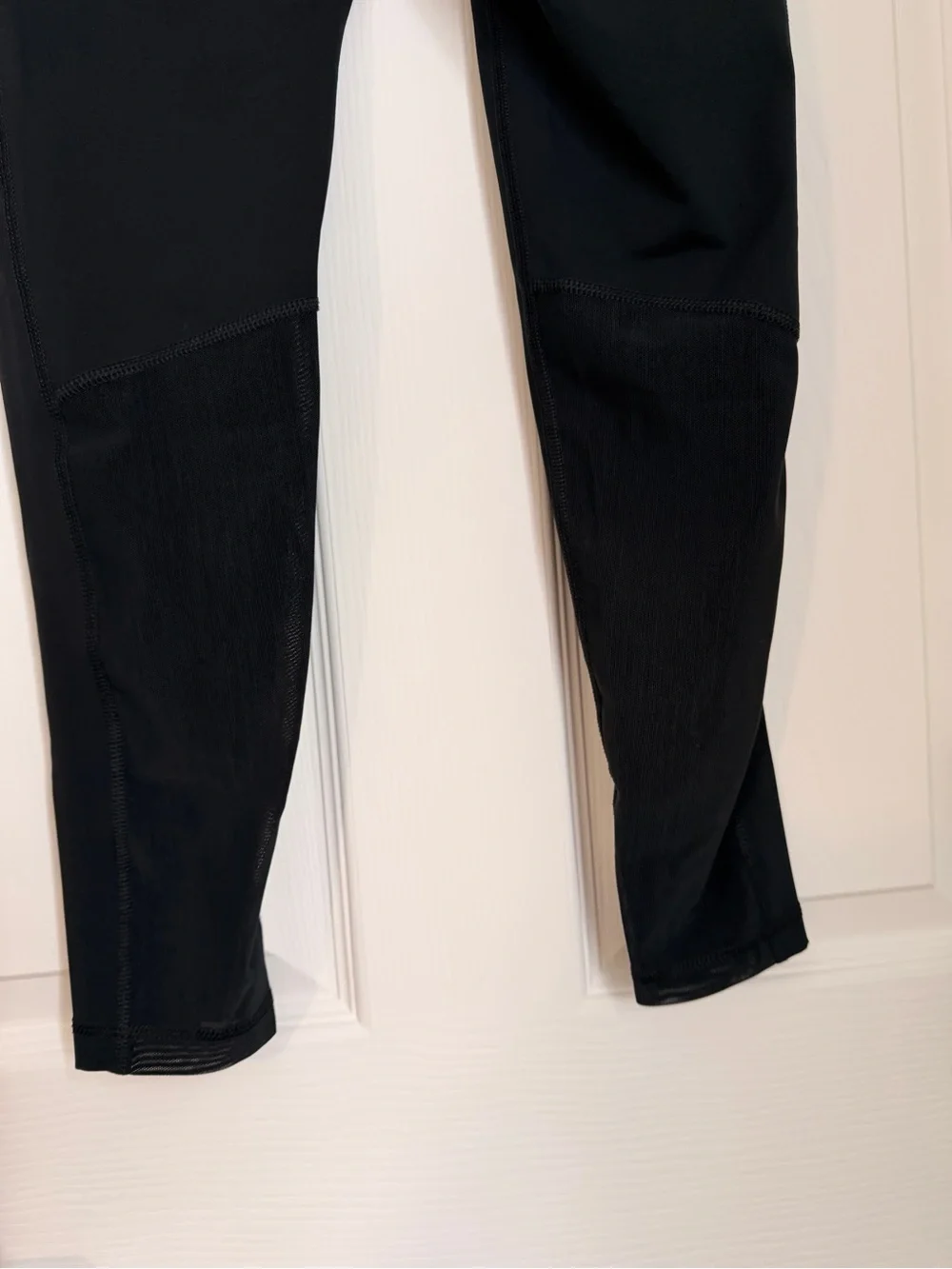 Nike Women’s Black Leggings with Neon Yellow 'PRO NIKE' Waistband